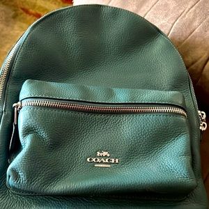 Geeen beautiful Authentic Coach backpack!